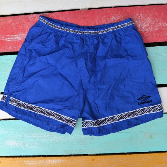 vintage umbro nylon shorts